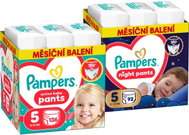 PAMPERS Pants Night vel. 5 (92 ks) + PAMPERS Pants vel. 5 (136 ks) - Jednorázové pleny