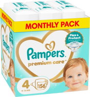 PAMPERS Premium Care size 4 (156 pcs) - Disposable Nappies