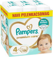 Pampers Premium Care, 4, 156 db - Bugyipelenka
