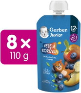 GERBER Junior capsule Happy Blueberry 8×110 g - Meal Pocket