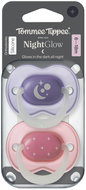 Tommee Tippee Night silikonový dudlík, 6-18 m, 2 ks - Baby Pacifier