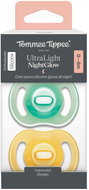 Tommee Tippee Ultra-light Night oranžová a zelená, 0-6 m, 2 ks - Baby Pacifier