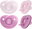 SCF099/27 Soothie 0-6 m, girl, 2 pcs