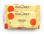 KOLORKY Wet Wipes Hamamelis 120 ks (2× 60 ks) - Wet Wipes