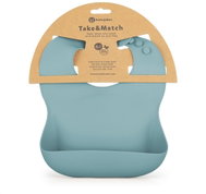 PETITE&MARS Take&Match Frosted Sky 6m+ - Bib