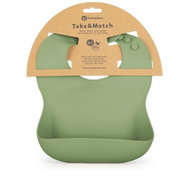 PETITE&MARS Take&Match Sweet Pea 6m+ - Bib