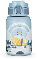 PETITE&MARS Stainless Steel Thermo Bottle with Straw Work Zone 18m+, 350ml - Children's Water Bottle