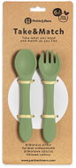 PETITE&MARS Take&Match Sweet Pea 6m+ - Cutlery Set