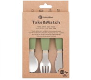 PETITE&MARS Take&Match Sweet Pea 12m+ - Cutlery Set