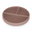 Silicone Divided Plate Round Take&Match Velvet Latte 6m+