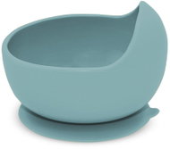 PETITE&MARS Silicone Suction Bowl Take&Match Frosted Sky 6m+ - Children's Bowl
