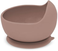 PETITE&MARS Silicone Suction Bowl Take&Match Velvet Latte 6m+ - Children's Bowl