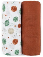 PETITE&MARS Misty Celestial Planets 120 × 120cm, 2 pcs - Duvet 