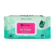PETITE&MARS So Pure bambusové bioodbouratelné 56 ks - Wet Wipes