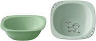 NIP Nature Line Bowl Green, 4 m+, 2pcs - Children's Bowl