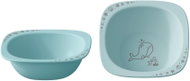 NIP Nature Line Bowl Blue, 4m+, 2pcs - Children's Bowl