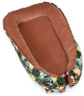 T-TOMI baby nest Velvet, Jungle - Baby Nest