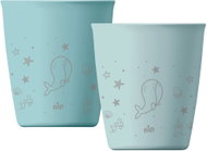 NIP Nature Line Blue 12m+, 2pcs - Drinking Cup