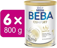 BEBA COMFORT 1, 5 HMO Infant Formula, 6× 800g - Baby Formula