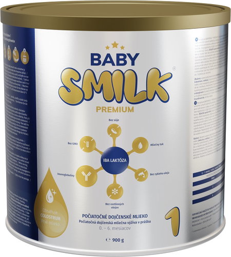 Babysmilk Premium 1 First Infant Milk with Colostrum (900g) - Baby Formula - Main image