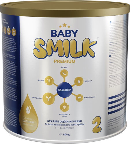 Babysmilk Premium 2 Follow-on Milk with Colostrum (900g) - Baby Formula - Main image