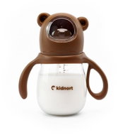 KIDNORT Jordbaer 240 ml, 6 m+, hnědá - Baby Bottle
