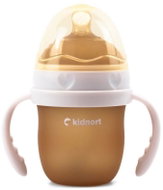 KIDNORT Eple 150 ml, 0-3 m, pudrová - Baby Bottle