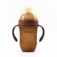 KIDNORT Eple 250 ml, 6 m+, hnědá - Baby Bottle