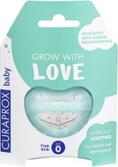 CURAPROX Baby, Soother from Birth Size 0, Turquoise - Baby Pacifier