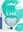 Orthodontic Soother 1–2.5 Years, Size 1, Turquoise