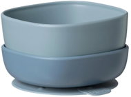 b.box Dětské misky s přísavkou 2 ks modré - Bowl Set