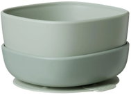 b.box Dětské misky s přísavkou 2 ks zelené - Bowl Set