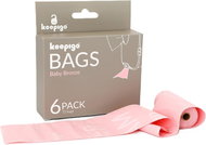 KEEPIGO Náhradní sáčky do přebalovacího organizéru 3v1 růžové - Nappy Bags