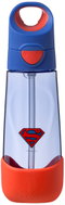 b.box Lahev na pití s brčkem 600 ml Superman - Children's Water Bottle