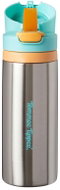 Tommee Tippee On The Go nerezová termoláhev se silikonovým brčkem 500 ml - Children's Thermos