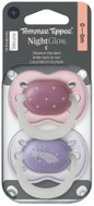 Tommee Tippee Night Girl, 0-6 m, 2 ks - Baby Pacifier
