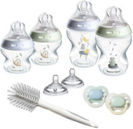 Tommee Tippee Natural Start Newborn Anti-Colic Set 150ml + 260ml, Blue - Baby Bottle