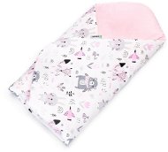 T-TOMI Velvet, Pink Bears - Swaddle Blanket