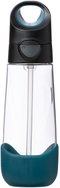 b.box Lahev na pití s brčkem 600 ml night vision - Children's Water Bottle