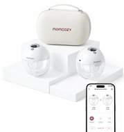 Momcozy M5 Smart Wearable with App Control Grey Double Pack - Breast Pump