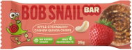 ŠNEK BOB ovocná tyčinka jablko–jahoda s kešu a quinoou 4× 35 g - Fruit Snack for Kids