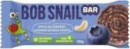 ŠNEK BOB ovocná tyčinka jablko–borůvka s kešu a quinoou 4× 35 g - Fruit Snack for Kids