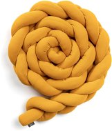 ESECO fonott rácsvédő 220 cm, Mustard - Rácsvédő kiságyba