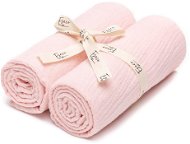 ESECO Muslin Diapers, Pink 2 pcs - Cloth Nappies