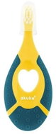 AKUKU first toothbrush with teether, yellow and blue - Toothbrush