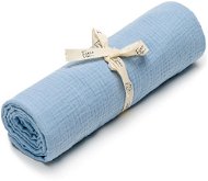 ESECO muslin towel Blue 120 × 120 cm - Children's Bath Towel