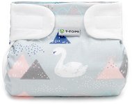 T-TOMI orthopaedic abduction briefs - Velcro, Swan (5 - 9 kg) - Abduction Nappies