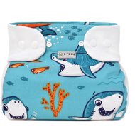 T-TOMI orthopaedic abduction panties - snaps, Sharks (5 - 9 kg) - Abduction Nappies
