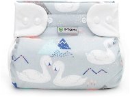T-TOMI orthopaedic abduction panties - snaps, Swan (5 - 9 kg) - Abduction Nappies