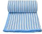 T-TOMI kötött takaró Spring Fehér-kék, 80 × 100 cm, 80 × 100 cm - Pléd
